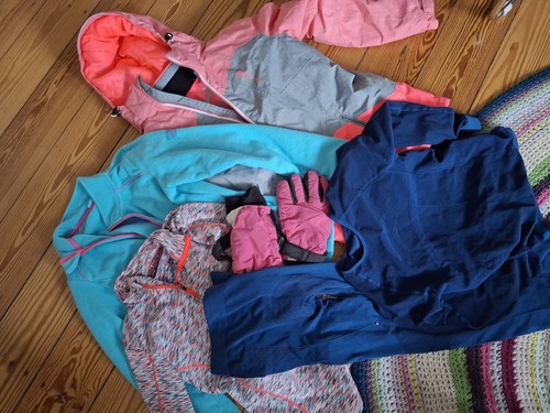 Skijacke-Set
