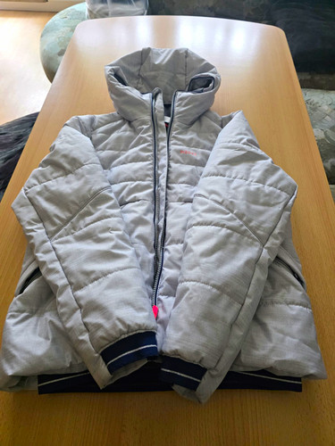 Mädchen winterjacke grau - winterjacke,,