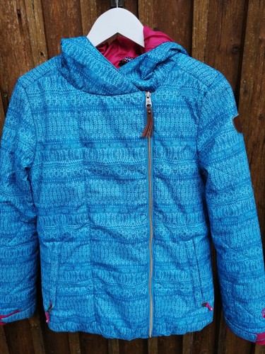 Winterjacke blau pink marke - winterjacke,